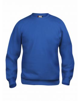 Clique Basic Sweater 021030 | 55 kobalt | Unishore Bedrijfskleding