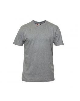 Clique Basic Premium-T 029340 - 95- grijs melange heren T-shirt korte mouw | Unishore Bedrijfskleding